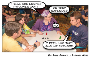 Looney Pyramids, Matt